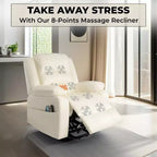Premium Studded Power Lift Recliner Chair