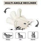 Premium Studded Power Lift Recliner Chair