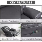 Premium Studded Power Lift Recliner Chair