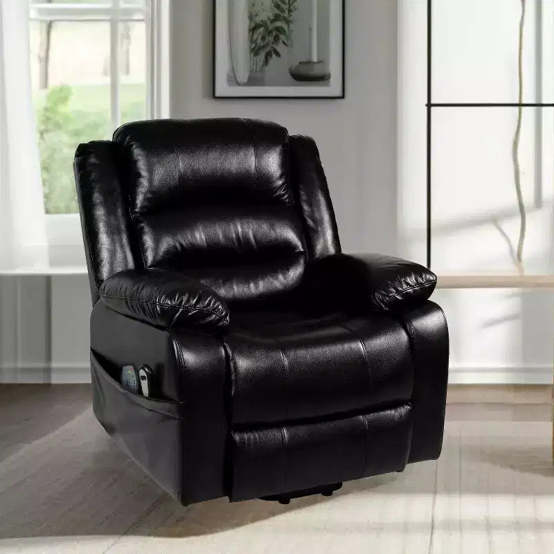 Premium Studded Power Lift Recliner Chair