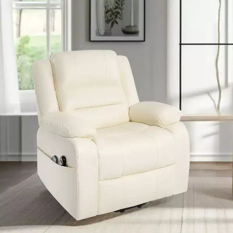 Premium Studded Power Lift Recliner Chair