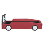 Morden Design Twin Size Race Car-Shaped Platform Bed with Wheels