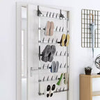 Hanging Shoe Rack Silver 26x5.1x54.7