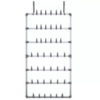 Hanging Shoe Rack Silver 26x5.1x54.7