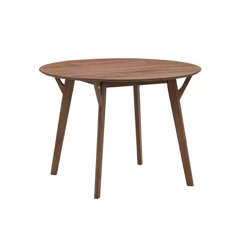 42IN Modern Space-Saving Dining Room Table for 2-4 Person, Round Table, Kitchen Table for Living Room, Dining Room