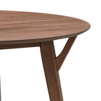 42IN Modern Space-Saving Dining Room Table for 2-4 Person, Round Table, Kitchen Table for Living Room, Dining Room