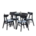 42IN Modern Space-Saving Dining Room Table for 2-4 Person, Round Table, Kitchen Table for Living Room, Dining Room