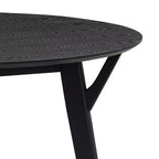 42IN Modern Space-Saving Dining Room Table for 2-4 Person, Round Table, Kitchen Table for Living Room, Dining Room