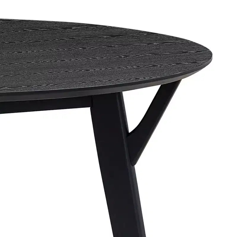 42IN Modern Space-Saving Dining Room Table for 2-4 Person, Round Table, Kitchen Table for Living Room, Dining Room