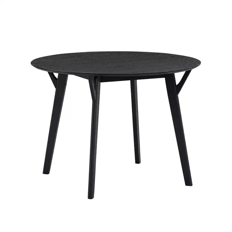 42IN Modern Space-Saving Dining Room Table for 2-4 Person, Round Table, Kitchen Table for Living Room, Dining Room