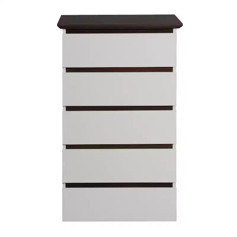 24 Modern Wooden Storage Dresser with 5 Drawers