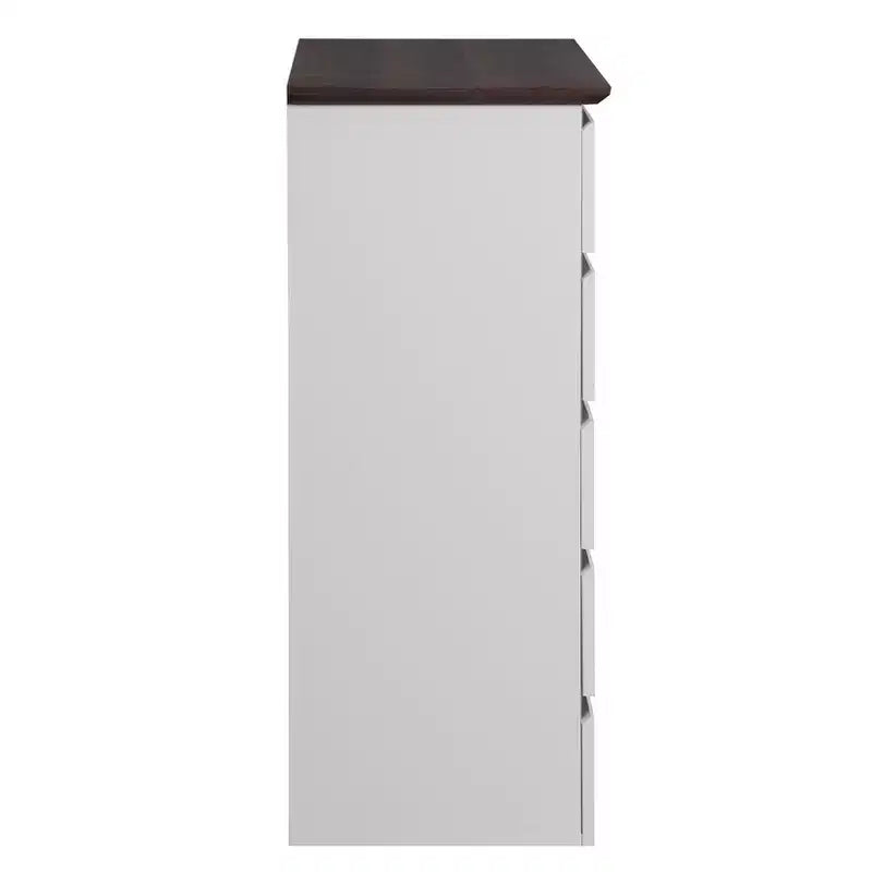 24 Modern Wooden Storage Dresser with 5 Drawers