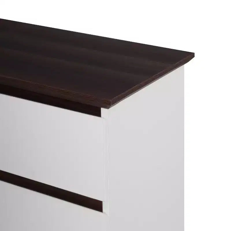 24 Modern Wooden Storage Dresser with 5 Drawers