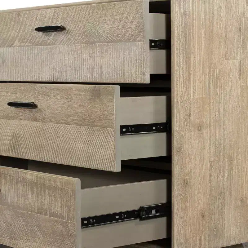 6 Drawer Mid-Century Modern Dresser