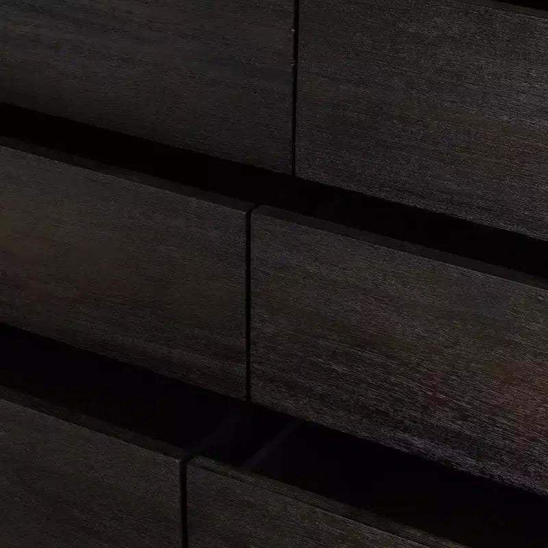 6 Drawer Mid-Century Modern Dresser