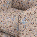 Slouchy Lounge Chair with French Seams