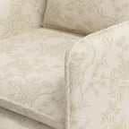 Slouchy Lounge Chair with French Seams