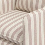 Slouchy Lounge Chair with French Seams