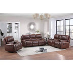 Manual Glider Recliner Loveseat