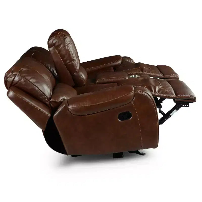 Manual Glider Recliner Loveseat