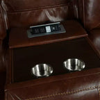 Manual Glider Recliner Loveseat